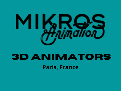 3D Animators required at Mikros Animation