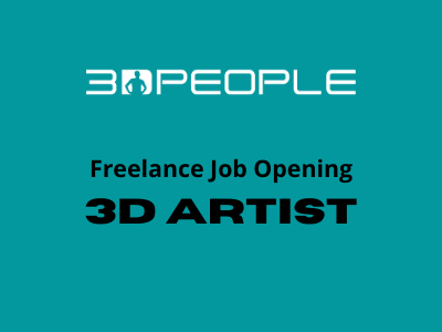 Freelance job for 3D Artist at 3D People Studio - Maya, 3DsMax