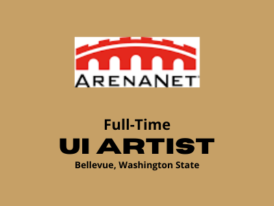 Full-time UI Artist required at ArenaNet Studio