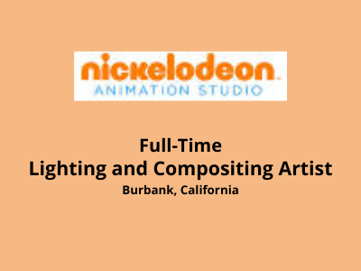 Full-time job for Lighting and Compositing Artist