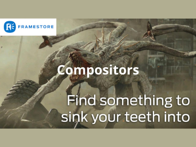 Job opening Compositors at Framestore Studios