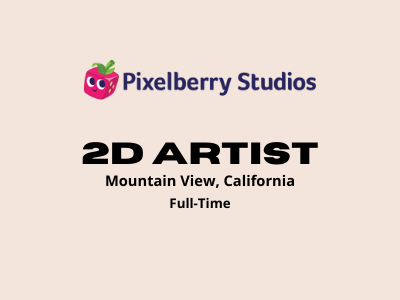 Job opening for 2D Artist at Pixelberry Studios
