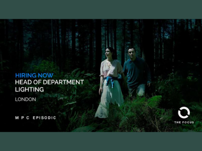 Job opening for Head of Discipline - Lighting