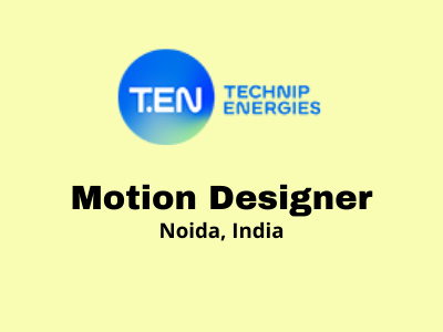 Motion Designer required at Technip Energies