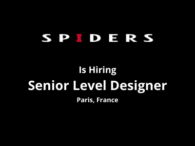 Senior Level Designer required at Spiders Games