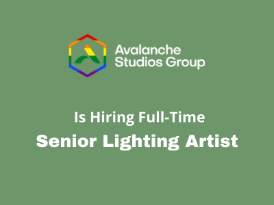 Sr Lighting Artist required at Avalanche Studios