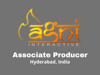 Associate Producer required at Agni Interactive