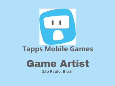 Game Artist required at Tapps mobile Games