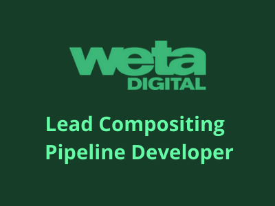 Job for Lead Compositing Pipeline Developer
