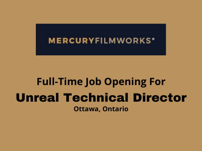 Job opening for Unreal Technical Director