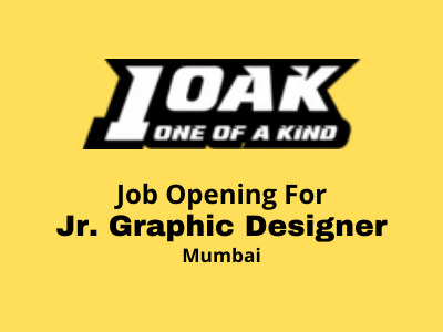 Jr. Graphic Designer required at 1OAK Lifestyle