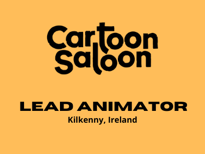Lead Animator required at Cartoon Saloon