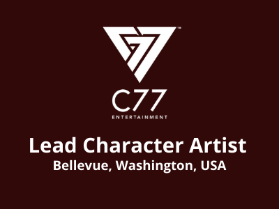 Lead Character Artist required at C77 Entertainment 
