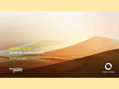Mikros Animation is hiring Animators - Maya, Photoshop