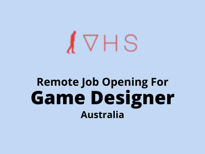 Remote job for Game Designer at VHS