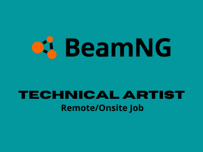 Technical Artist required at BeamNG Studio