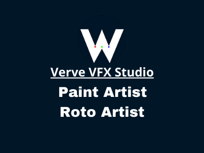 Verve VFX Studio hiring Paint and Roto Artists