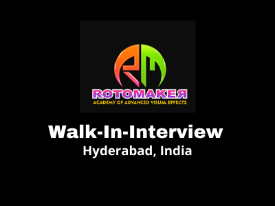 Walk-In-Interview at Rotomaker VFX Studio