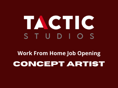 Work from home job opening for Concept Artist