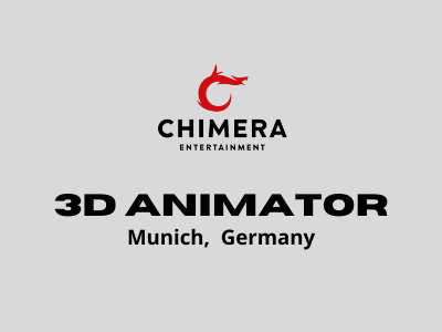 Chimera Entertainment is hiring 3D Animator - Unity3D