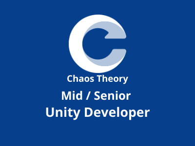 Chaos Theory is hiring Unity Developer