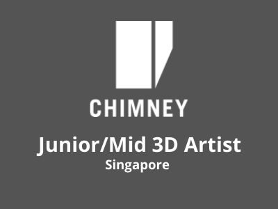 Chimney Vigor Group is hiring 3D Artist