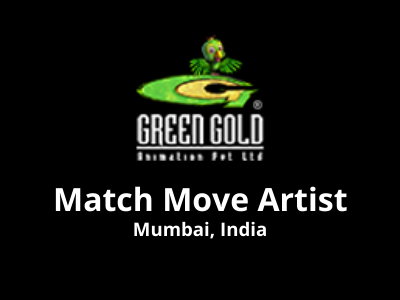 Full-time job opening for Match Move Artist