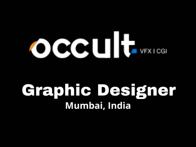 Graphic Designer required at Occult Studios