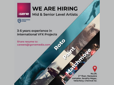 Job openings at IGene Media Multiple job