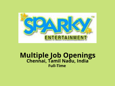 Multiple job openings at Sparky Animation- Animator, Rigger, Texture