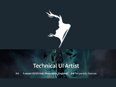 Technical UI Artist required at Funcom Studios