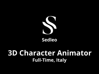 3D Character Animator required at Sedleo