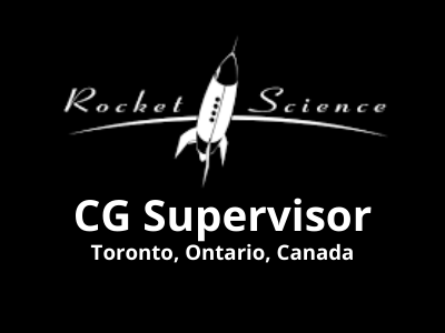 CG Supervisor required at Rocket Science VFX