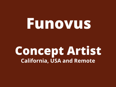 Concept Artist required at Funovus Studio