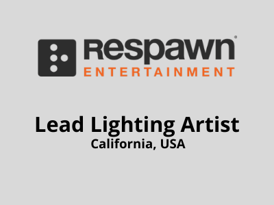 Lead Lighting Artist required at Respawn Studio