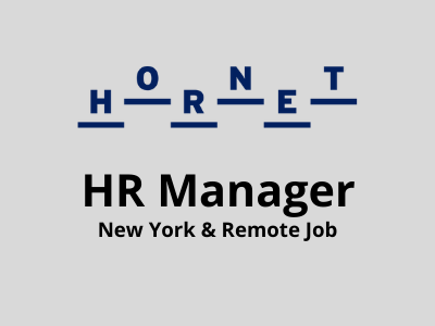 Remote job opening for HR Manager at Hornet