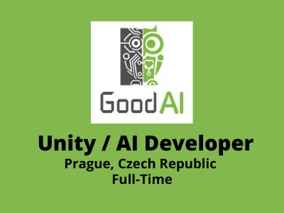 Unity  AI Developer required at GoodAI Studio