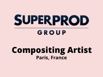 Compositing Artist required at Superprod Studio