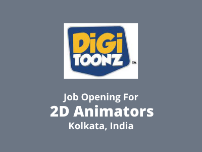 Digitoonz studio is hiring 2D Animators - Toon Boom Harmony