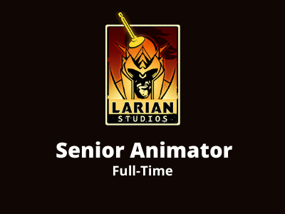 Senior Animator Required At Larian Studios - Autodesk Maya, Python