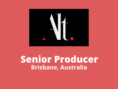 Senior Producer required at Alt.vfx Studio