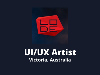 UIUX Artist required at Digital Lode Studio