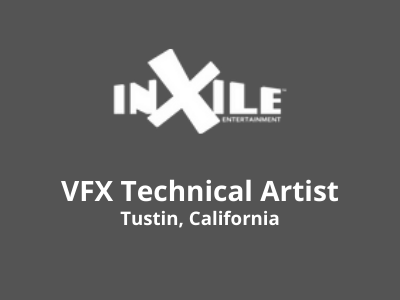 VFX Technical Artist required at inXile Entertainment