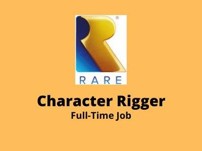 Character Rigger required at Rare Gaming Studio