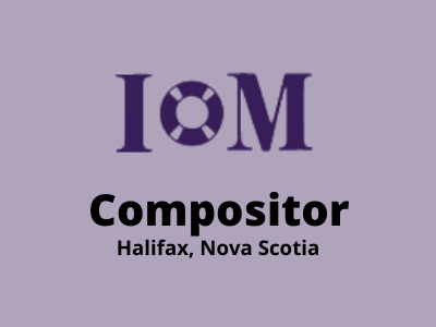 Compositor required at IoM Media Ventures