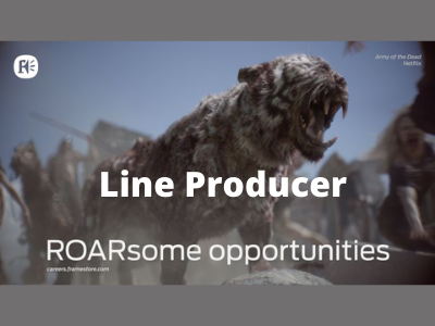 Framestore studio is hiring Line Producer