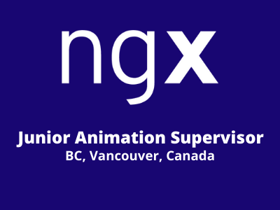 Junior Animation Supervisor required at ngx Studios