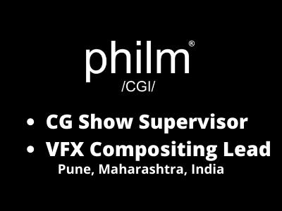 Multiple job openings at PhilmCGI studio