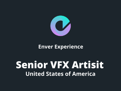 Sr VFX Artist required at Enver Experience studio