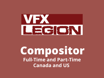 VFX Legion Studio is hiring Compositors
